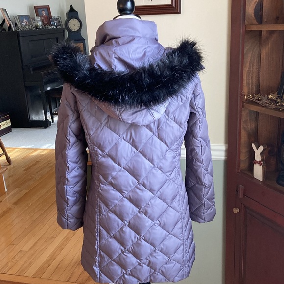 Kenneth Cole Reaction silver/gray winter coat - Picture 5 of 10
